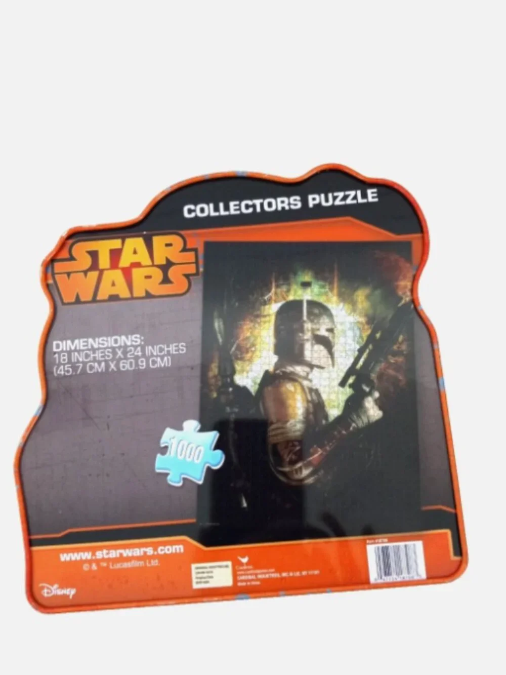 Star Wars Boba Fett 1000 Pc Puzzle Collector Tin Disney New Sealed Pieces